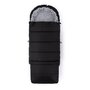 Sac de iarna, Feedo, Multifunctional, 3 in 1, Pentru carucior, landou sau scaun auto, Fermoar care permite scurtarea dimensiunii, Cu snur, 110 cm, 0-3 ani, Black - 2