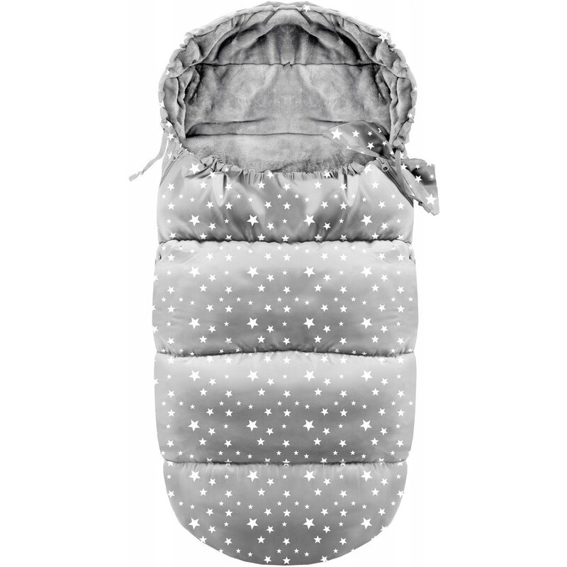 Tutumi - sac de iarna ice, stelute gri
