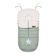 Sac de iarna, Jane, Nest, Pentru carucior, Universal, 95 x 46 cm, Material interior din fleece, Forest Green