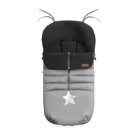 Black Friday - Reduceri Sac de iarna, Jane, Nest, Pentru carucior, Universal, 95 x 46 cm, Material interior din fleece, Shadow Promotie