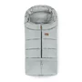 Sac de iarna, Petite&Mars, Jibot, Pentru carucior, landou sau scaun auto, 100x48 cm, Impermeabil, Cu elemente reflectorizante, Extensibil, 3 in 1, Quiet Grey - 1