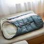 Sac de iarna, Petite&Mars, Jibot, Pentru carucior, landou sau scaun auto, 100x48 cm, Impermeabil, Cu elemente reflectorizante, Extensibil, 3 in 1, Quiet Grey - 7