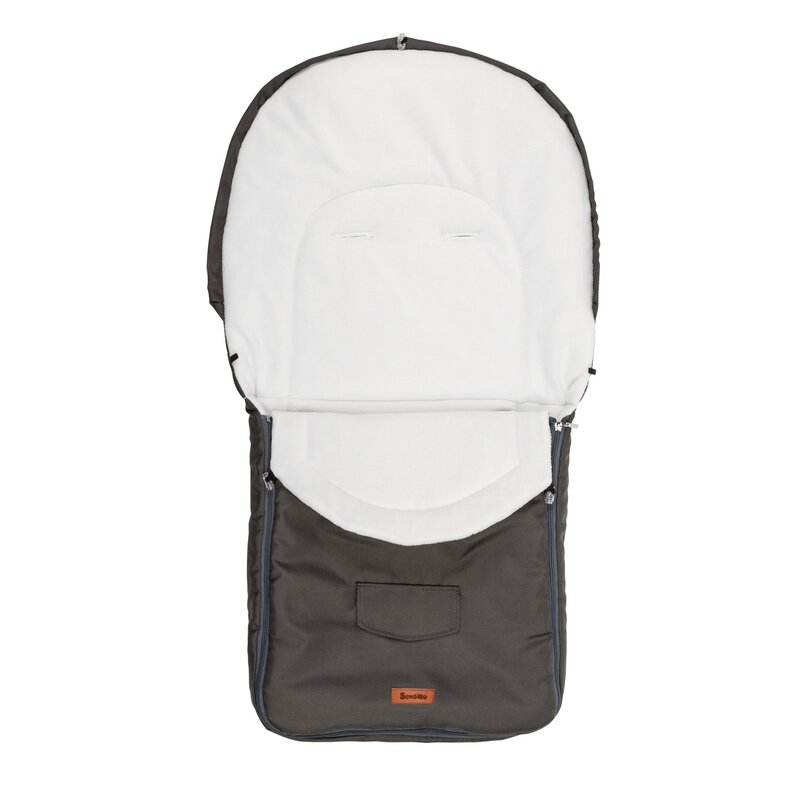 Sensillo - sac termic de iarna polar grafit, 95x40 cm