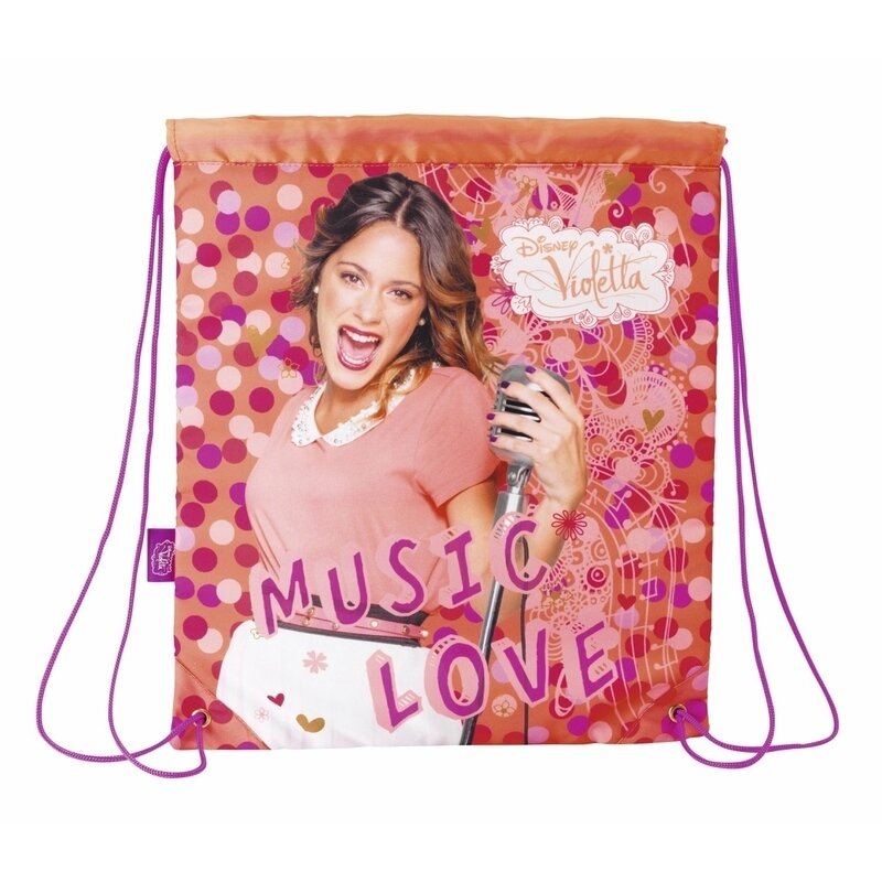 Sac de umar violetta love 40 cm
