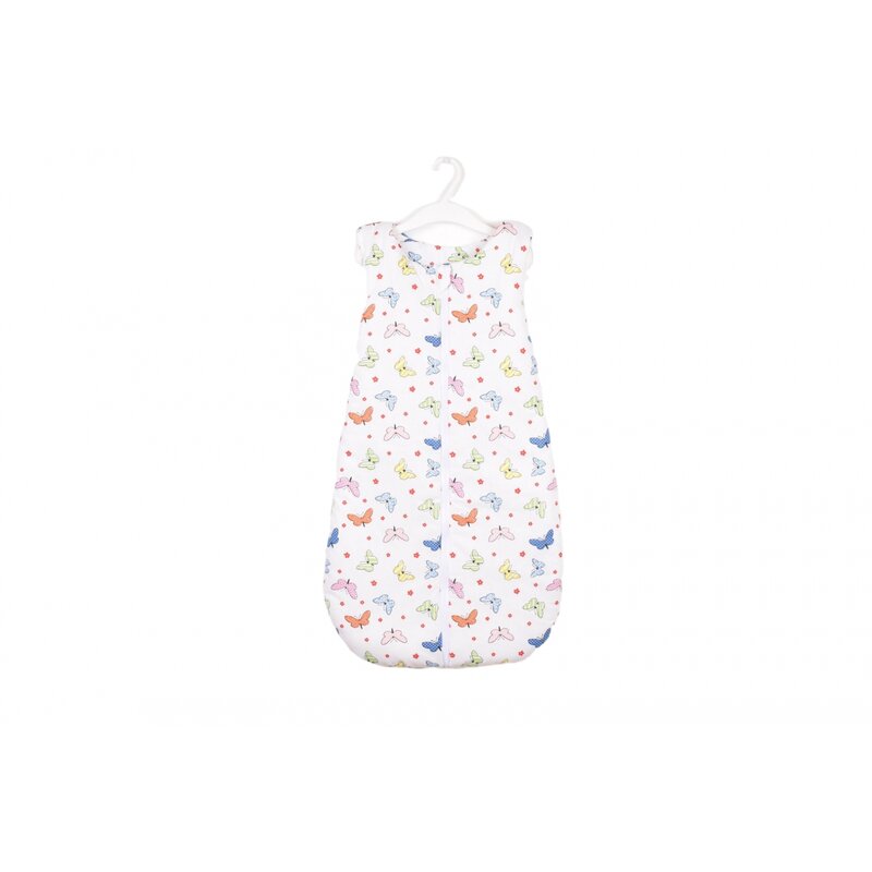 Confort family - sac de dormit fara maneci , fluturasi, 74x40 cm, 0-6 luni