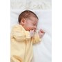 Babyly - Salopeta bebelusi cu maneca lunga si botosei, inchidere cu fermoar, Galben Banana, marimea 62 - 5