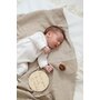 Babyly - Salopeta bebelusi cu maneca lunga si botosei, inchidere cu fermoar, marimea 62, Alb, set de 2 bucati - 7