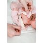 Babyly - Salopeta bebelusi cu maneca lunga si botosei, inchidere cu fermoar, Roz Trandafir, marimea 68 - 7