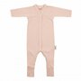 Timboo - Salopeta cu maneca lunga De corp , Misty,  50-56 cm, din Bambus, Roz - 1