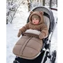 Salopeta de iarna, New Baby, Pentru bebelusi, Cu gluga si urechi, Marime 62, Cu captuseala din bumbac, Teddy - 2