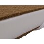MyKids - Saltea pentru patut Confort II din Bumbac, 127x63 cm, 12 cm Cocos-Spuma-Cocos, Alb - 3