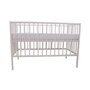 MyKids - Saltea pentru patut Confort II din Bumbac, 160x65 cm, 12 cm Cocos-Spuma-Cocos, Alb - 6