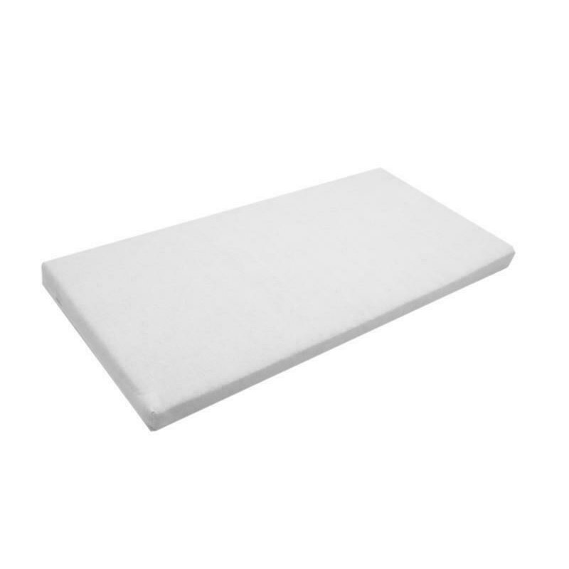 Mykids - saltea pentru patut basic din microfibra, 140x70 cm, 10 cm spuma, alb