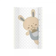 Klups - Saltea de infasat Happy Bunny , Cu intaritura, 70x47.5 cm