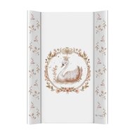 Saltea de infasat, Ceba Baby, Cu intaritura, 70x50 cm, Suprafata impermeabila, Pentru comode de infasat, masute sau patuturi, Fara ftalati, 0 luni+, Basic Glamour Style