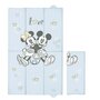 Saltea de infasat, Ceba Baby, Disney, Pliabila, 50 x 80 cm, Minnie & Mickey Blue