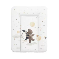 Saltea de infasat, Ceba Baby, Moale, 70 x 50 cm, Suprafata impermeabila, Pentru comode de infasat,  Fara ftalati, 0 luni+, Galactic Travel