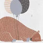 Saltea de infasat, Ceba Baby, Moale, Fara ftalati, 70 x 50 cm, Bear - 2