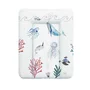 Saltea de infasat, Ceba Baby, Moale, Fara ftalati, 70 x 50 cm, Watercolor World Ocean - 1