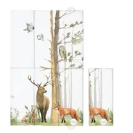Saltea de infasat, Ceba Baby, Pliabila, 60 x 40 cm, Woodland