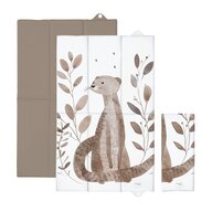 Saltea de infasat, Ceba Baby, Pliabila, 80x50 cm, Suprafata impermeabila, Multifunctionala, Pentru acasa si in deplasari, Basic Clever Otter