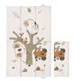 Saltea de infasat, Ceba Baby, Pliabila, 80x50 cm, Suprafata impermeabila, Multifunctionala, Pentru acasa si in deplasari, Basic Koala
