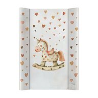 Saltea de infasat, Ceba Baby, Ultra Light, Cu Intaritura, 70x50 cm, Suprafata impermeabila, Pentru comode de infasat sau patuturi, Fara ftalati, 0 luni+, Rocking Horse