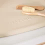 Saltea de infasat, Nattou, Softy, Moale, Utilizabil si fara husa, Design ergonomic, Spuma PU, 70x50x10 cm, Fara BPA, 0 luni+, Beige - 8