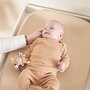 Saltea de infasat, Nattou, Softy, Moale, Utilizabil si fara husa, Design ergonomic, Spuma PU, 70x50x10 cm, Fara BPA, 0 luni+, Beige - 9