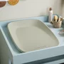 Saltea de infasat, Nattou, Softy, Moale, Utilizabil si fara husa, Design ergonomic, Spuma PU, 70x50x10 cm, Fara BPA, 0 luni+, Green - 10