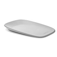 Saltea de infasat, Nattou, Softy, Moale, Utilizabil si fara husa, Design ergonomic, Spuma PU, 70x50x10 cm, Fara BPA, 0 luni+, Gri