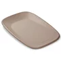Saltea de infasat, Nattou, Softy, Moale, Utilizabil si fara husa, Design ergonomic, Spuma PU, 70x50x10 cm, Fara BPA, 0 luni+, Taupe