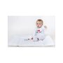 Saltea de infasat, New Baby, I love mum and dad, 50x70, Din material plastic rezistent la apa, Fara substante nocive, 0 luni+, White - 2