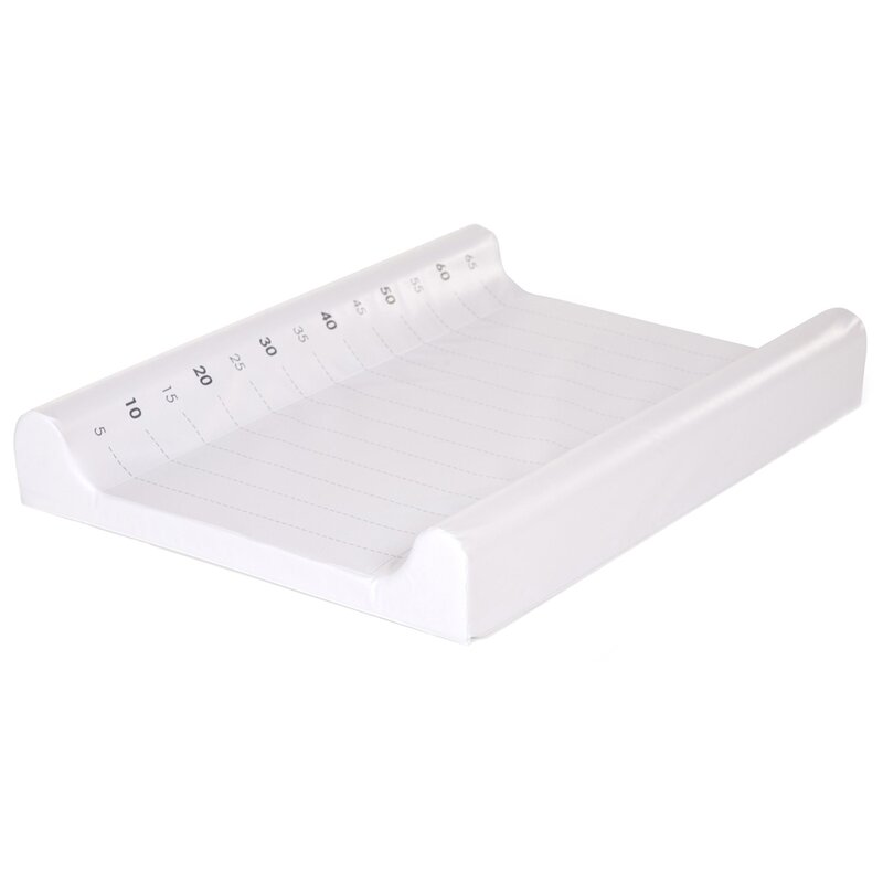 Childhome - saltea de infasat si centimetru 70x50 cm, pvc alb