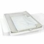 Saltea de infasat YappyNatureSand cu doua cearceafuri impermeabile, YappyKids, 73x55 cm, Bej