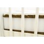 MyKids - Saltea pentru patut Bumbacel din Bumbac, 120x60 cm, 8 cm Cocos-Spuma-Cocos-Bumbac, Alb - 4