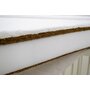 MyKids - Saltea pentru patut Bumbacel din Bumbac, 120x60 cm, 9 cm Cocos-Spuma-Cocos-Bumbac, Alb - 5