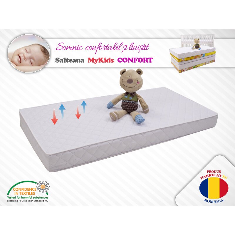 Mykids - saltea pentru patut confort i, 120x60 cm