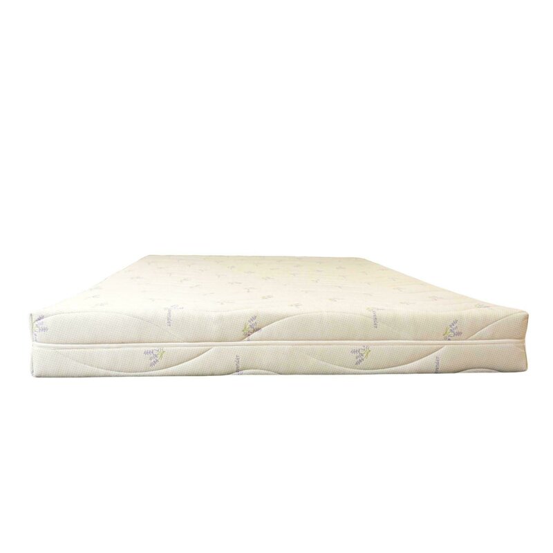 Somnexpert Saltea Ortopedica Lavanda 180X200X16Cm Cu Memorie 14+2Cm Husa Tratata Cu Lavanda Lavabila Cu Fermoar Rulata Fermitate Medie