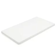 Saltea patut bebe, New Baby, Basic, Din spuma, Cu husa detasabila, 120x60x5 cm, 0 luni+, White
