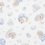 Saltea patut bebe, New Baby, Din spuma, Cu husa detasabila, 120x60x6 cm, 0 luni+, Blue Koala - 2