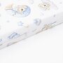Saltea patut bebe, New Baby, Din spuma, Cu husa detasabila, 120x60x6 cm, 0 luni+, Blue Koala - 3