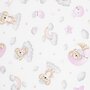 Saltea patut bebe, New Baby, Din spuma, Cu husa detasabila, 120x60x6 cm, 0 luni+, Pink Koala - 2