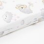 Saltea patut bebe, New Baby, Din spuma, Cu husa detasabila, 120x60x6 cm, 0 luni+, Pink Koala - 3