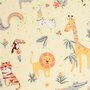 Saltea patut bebe, New Baby, Zoo, Din spuma, Cu husa detasabila, 120x60x5 cm, 0 luni+, Multicolor - 2