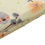 Saltea patut bebe, New Baby, Zoo, Din spuma, Cu husa detasabila, 120x60x5 cm, 0 luni+, Multicolor - 3