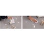 Sobble - Covoras de joaca Marshmallow Dream, 1.4m, Pliabil, 100% Sigur,  Eco-friendly, 200x140 cm, Multicolor - 13