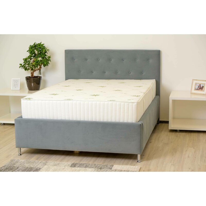 Somnart - saltea spuma extra memorie 180x200 , memory ultimate, cu spuma poliuretanica, husa aloe vera lavabila si detasabila cu fermoar, grosime 24cm, nerulata, fermitate medie