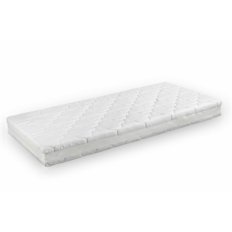 Somnart - saltea super-ventilata air-flow 160x200x16cm, husa 3d bumbac natur lavabila la 90c, detasabila, hipoalergenica, fermitate medie