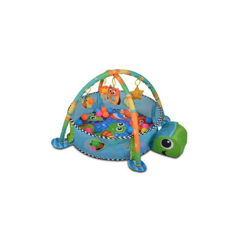 Cangaroo - salteluta de joaca cu 30 de bile sea turtle